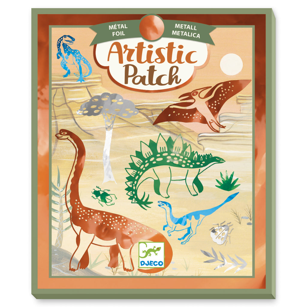 Artistic Patch Metal - Dinosaurs