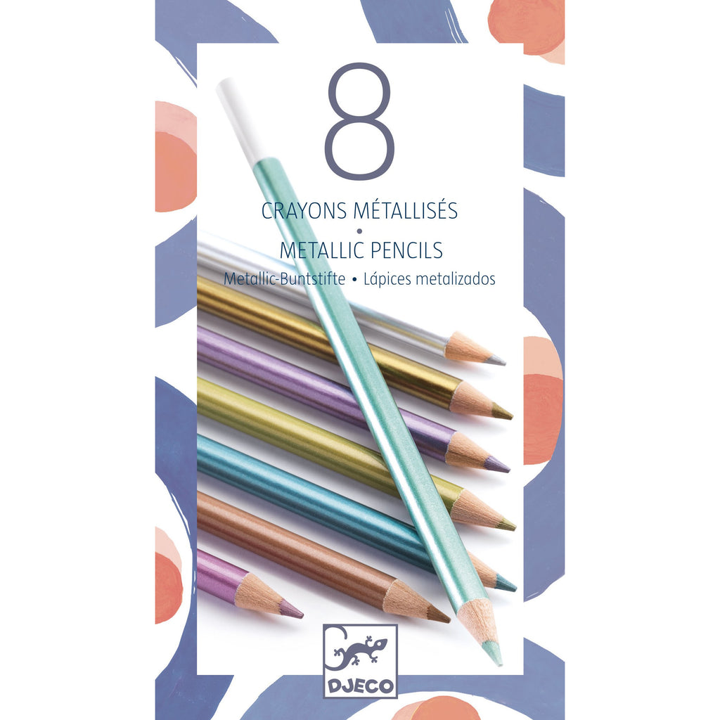 8 Metallic Pencils