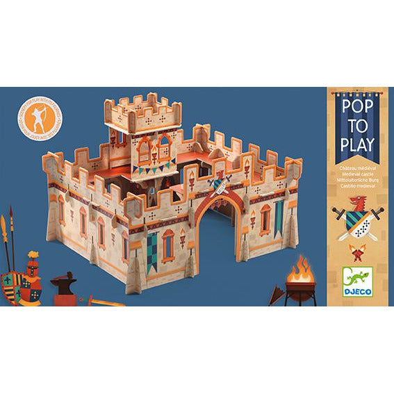 Medieval Castle - Pop to Play by Djeco