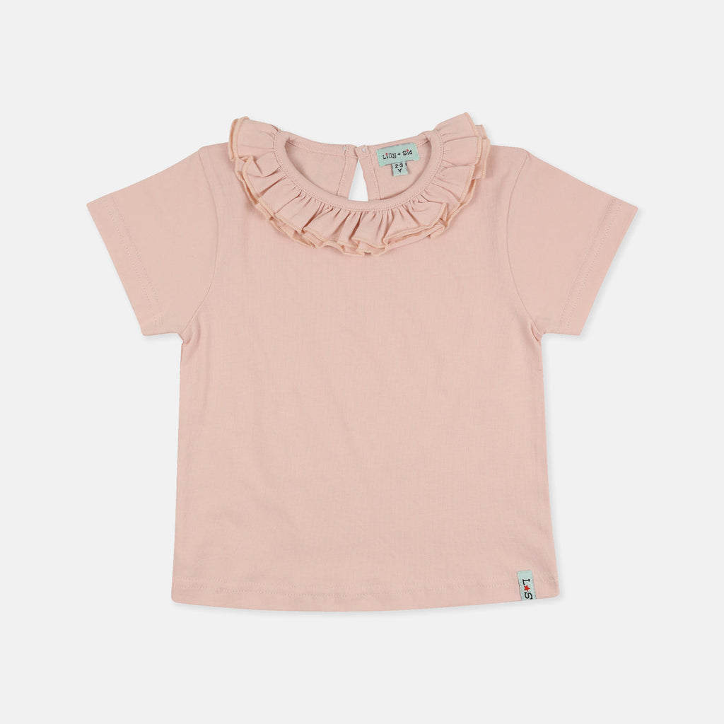 Pink & Ecru Plain T-Shirt - 2 Pack