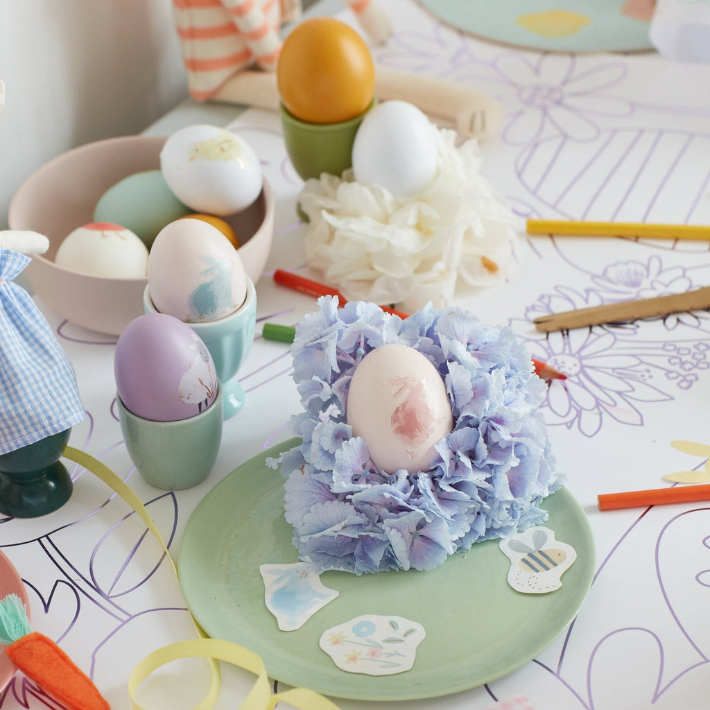 Spring Bunny Egg Decorating Tattoo Kit