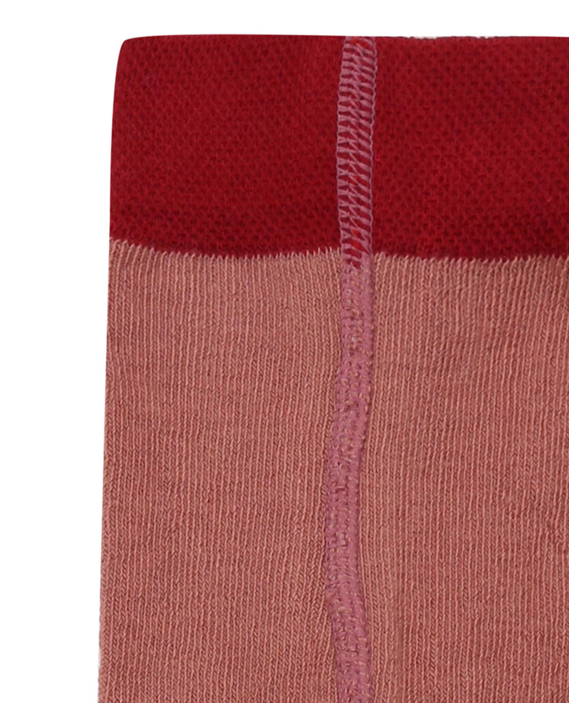 Red Cable Knit Tights