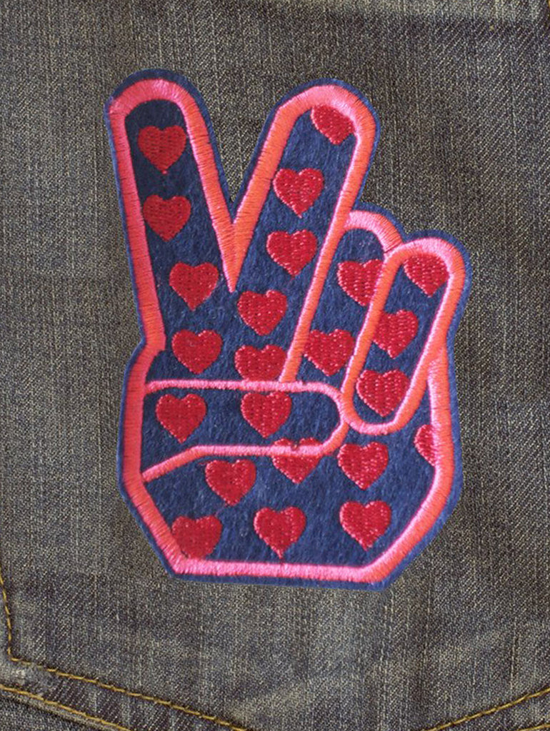 Peace Hearts Patch