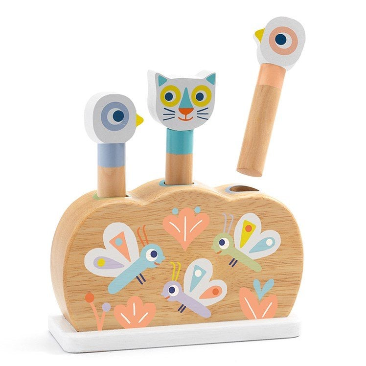 Pop-up - Baby Popi Wooden Jumping Toy