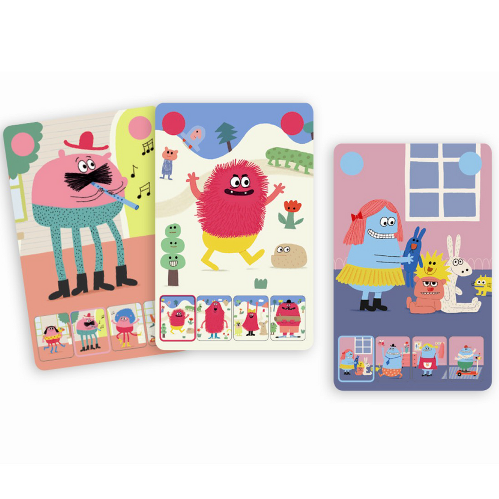 Mini Monster - Djeco Card Game