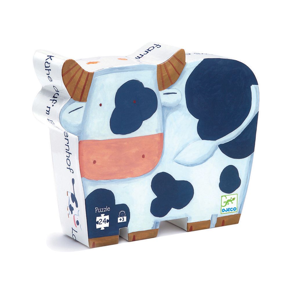 Djeco Puzzle - The Cow's On The Farm
