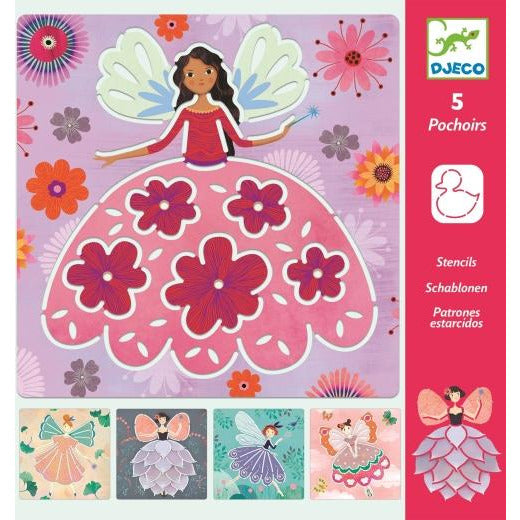 Djeco Stencils - Fairies